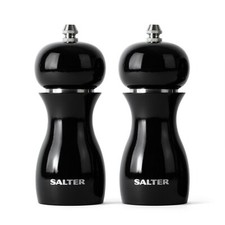 Salter Wood Black Gloss Salt