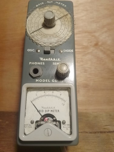 Heathkit grid dip - grid, meter