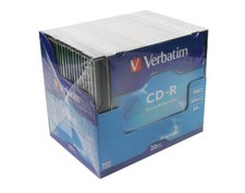 20 x VERBATIM  CD-R 52x 700MB