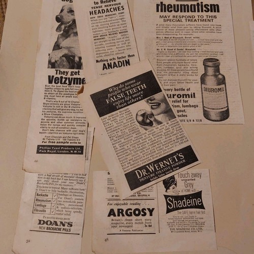 1966 bundle adverts from - 1966,