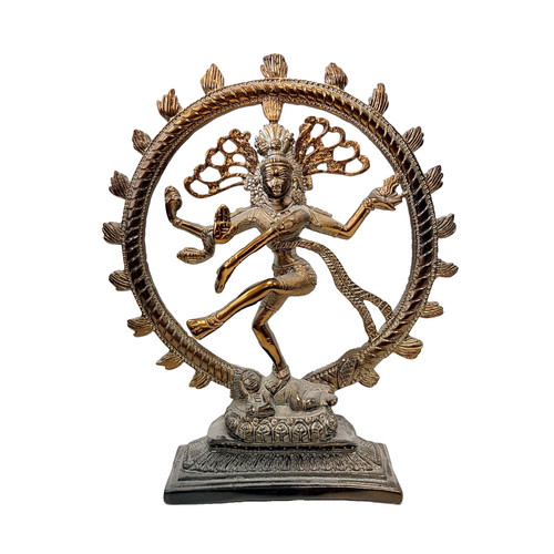 Vintage brass metal nataraja - vintage, /
