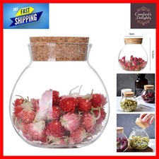 Elegant Spherical Glass Jar