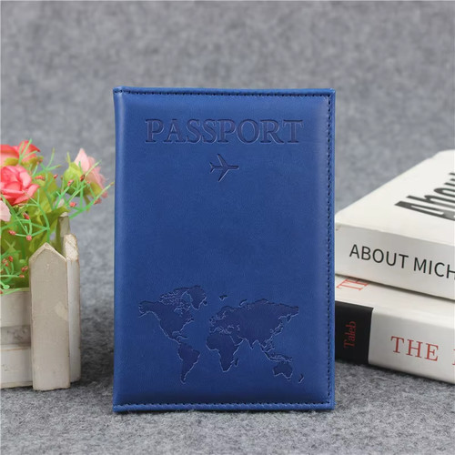 Leather passport cover for - pu,