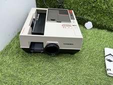 RETRO VINTAGE Slide Projector HANIMEX 1800 RF 470329 35mm ray cabled remote  #4E