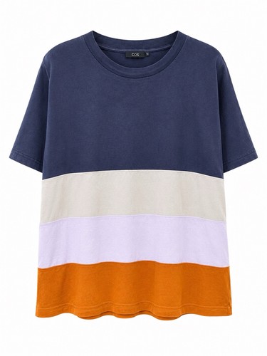 Cos colour block shirt - block, size