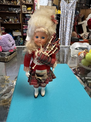 Vintage scottish souvenir doll - scottish,