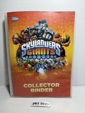 2012 Topps Skylanders Giants Card Collection, Binder & 120+ Cards - Bundle