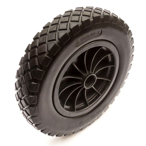 8 black wheel - 3.50/3.00-8,