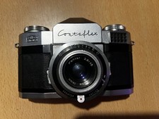 Zeiss Ikon Contaflex Prima 35mm Film SLR Camera With Pantar 45mm f2.8 Lens