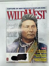 Wild West Magazine April 2014 Chief Joseph Persimmon Bill Rustler Robber Apache