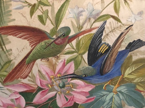 Fire screen silk painting xix - screen,