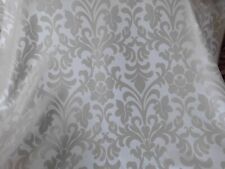 Essente Sella Ivory Latte Jacquard Weave Fabric full width x 3m