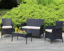4-Piece Outdoor Rattan Patio