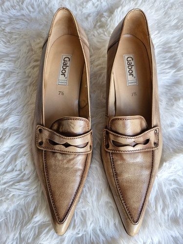 Gabor leather low court - leather,