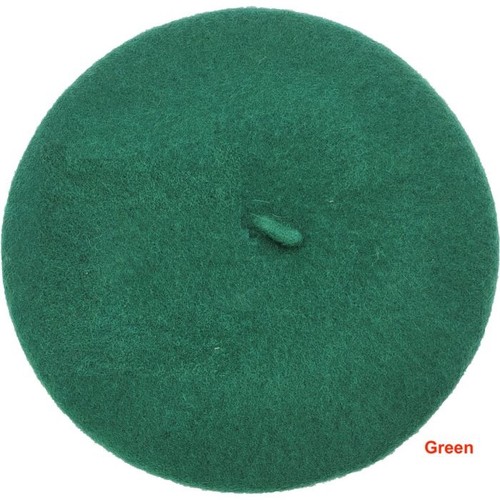 Classic wool beret - wool, beret-