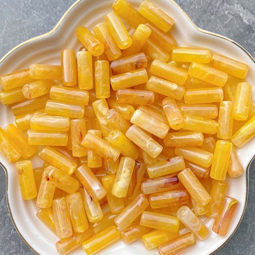 10pcs cylinder 20x8mm resin - 10pcs,