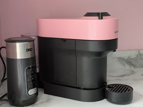 Vertuo pop riser - black, 3d