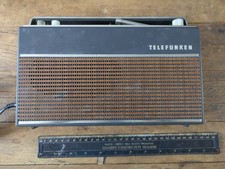 Telefunken. partner universal 201 Transistor radio. c1972 Spares or repair