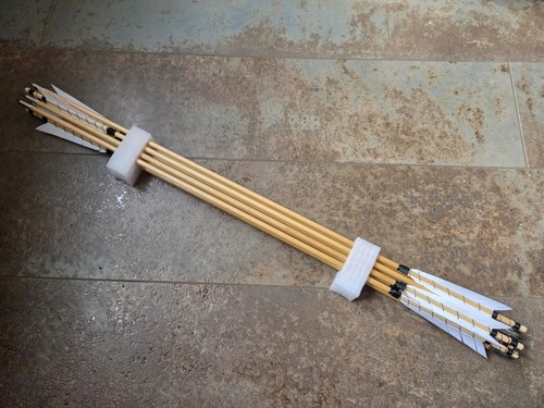 8pcs wooden arrows archery - wooden,