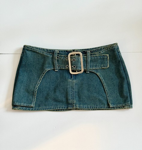 Denim micro mini - mini, y2k