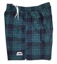 MENS SLAZENGER GREEN CHECK
