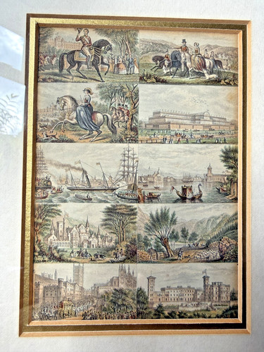 Antique aquatint baxter - antique,