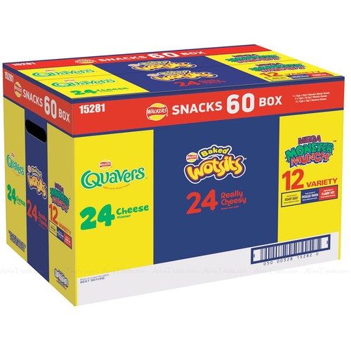 Walkers snack crisps - snack, variety