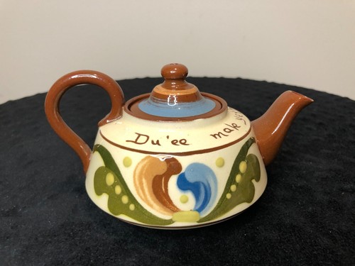 Vintage motto ware teapot with - motto,