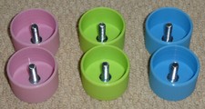 IKEA Stuva Grundlig Coloured End Caps PER PAIR of 2 Blue Pink Green