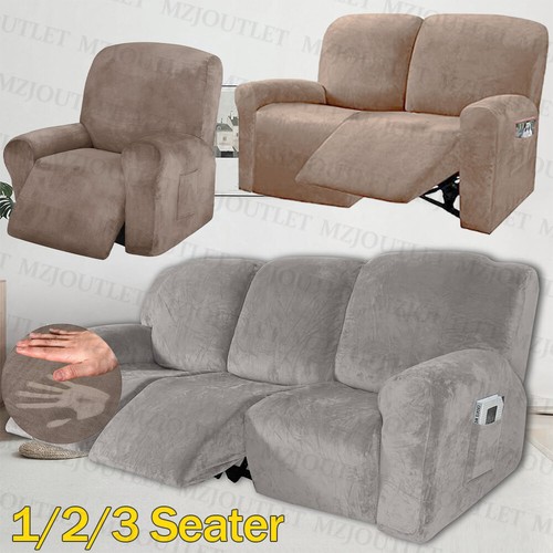 Velvet elastic stretch sofa - stretch,