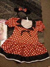 Little Missy Mouse Age 4-5 Years Fun Shack Fancy Dress Costume Minnie Mouse