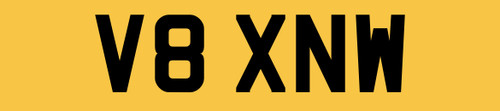 Short digit car reg - 5,