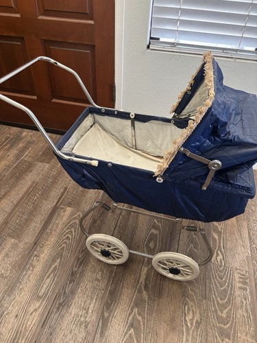 Vintage baby doll stroller - baby,