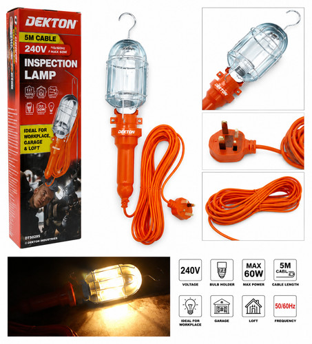 Dekton inspection lamp 240v - inspection,