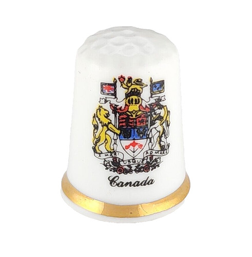 Thimble coat arms - coat, canada