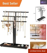 Stylish black metal jewelry - metal,