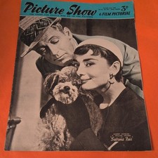 Picture Show Magazine Oct 23 1954  Audrey Hepburn William Holden 