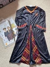 Harry Potter / Hermione Costume Tunic Gryffindor & Wand 9-10