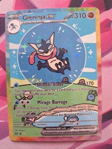 Bubble greninja custom fan - greninja,