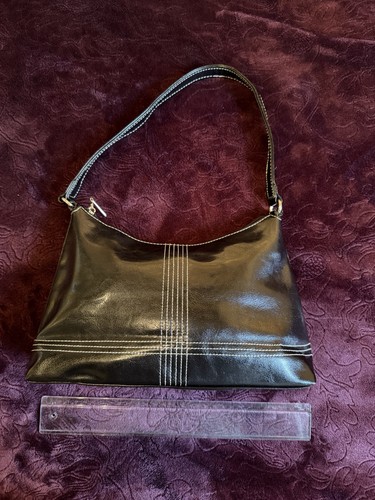 Ladies bhs black pleather - bhs,