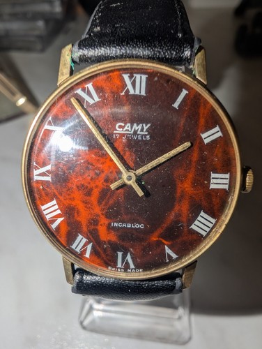 Camy geneve mens watch 1970s - camy,