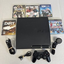 Playstation 3 PS3 Slim 120gb Console -CECH-2003A Full Set Up with Games #1