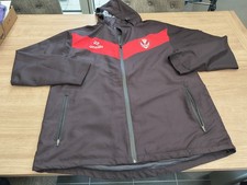 St Helens Rugby League Windbreaker Jacket Black/Red O'Neills XL Mens Saints
