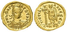 Rome - Leo I - 457-474 AD - Solidus - Constantinople - Offic: H