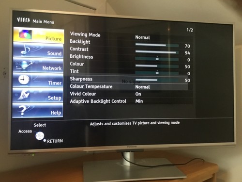 Panasonic l42et60b 42 - ,