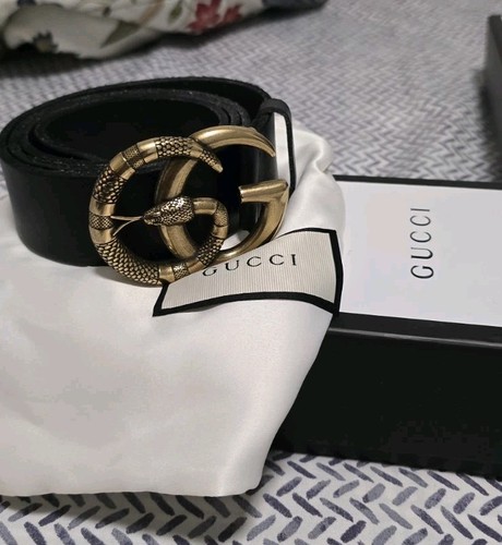 Gucci snake belt with - , duffle