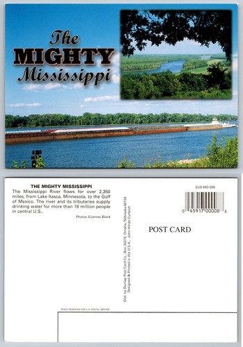 Mighty mississippi river barge - mighty,