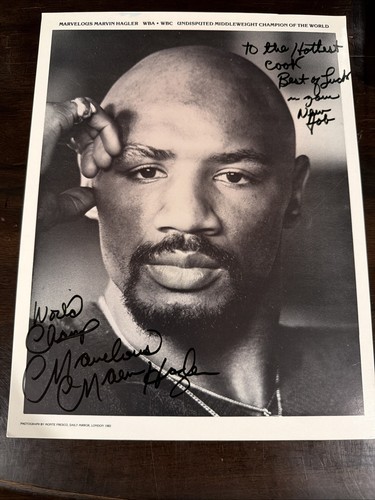 Signed photo boxing - of,