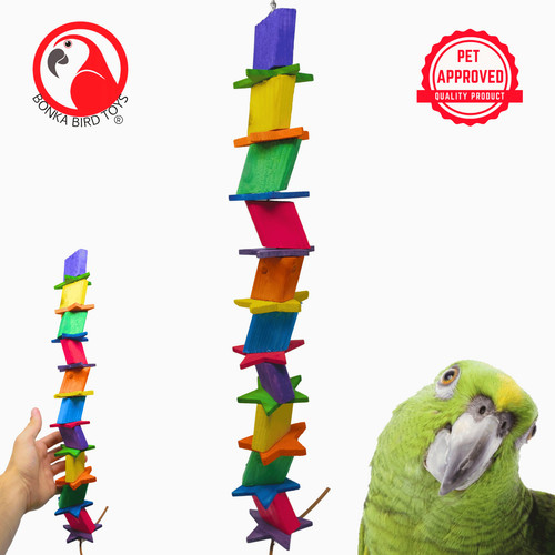 1342 long chunky star bird - long,