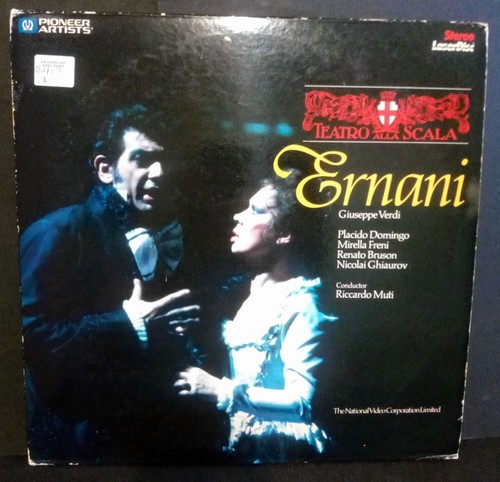 Laserdisc ermani verde placido - laserdisc,
